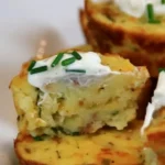 Delicious Cheesy Mashed Potato Puffs Recipe finished dish