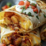 Delicious CHEESY POTATO BURRITOS Recipe for Your Next Meal finished dish