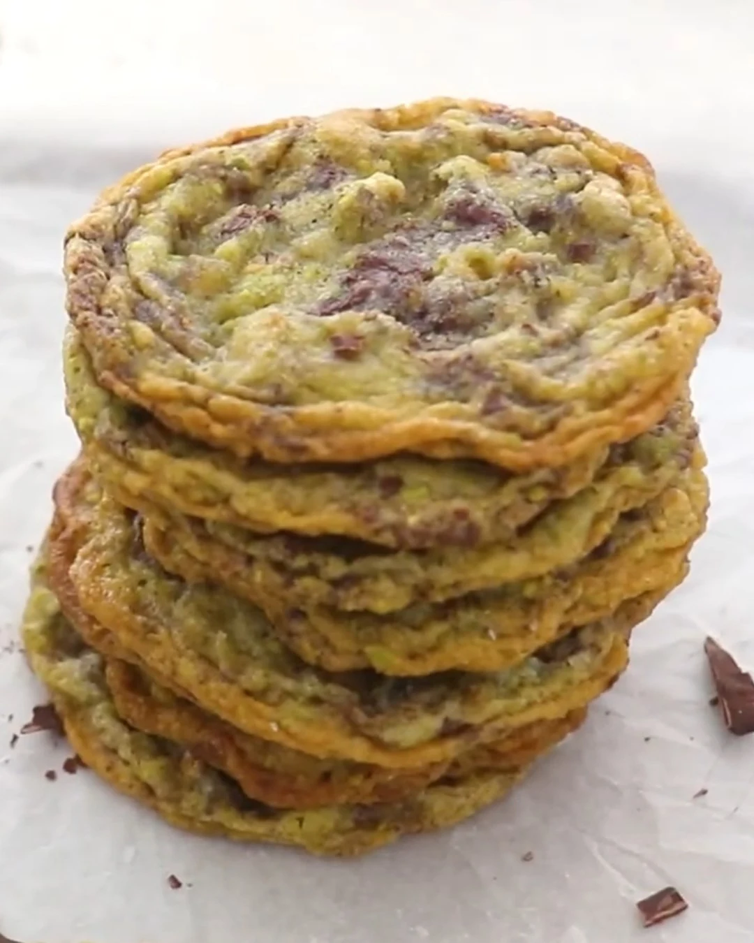 Delicious Chewy Pistachio Pudding Cookies Recipe finished dish