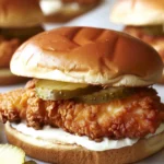 Delicious Chick-fil-A Chicken Sandwich Copycat Recipe finished dish