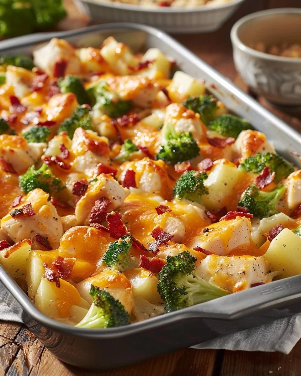 Delicious Chicken and Potato Bake Recipe finished dish