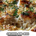 Delicious Chicken and Rice Casserole Recipe finished dish