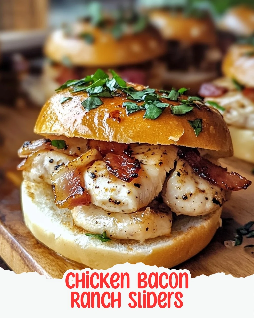 Delicious Chicken Bacon Ranch Sliders Recipe