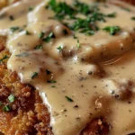 Delicious Chicken Fried Steak with Gravy Recipe finished dish