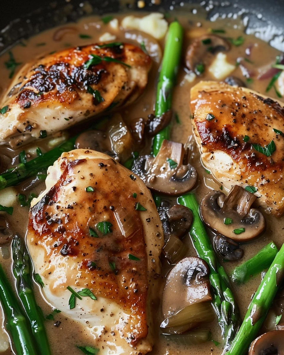 Delicious Chicken Madeira Recipe in 30 Minutes finished dish