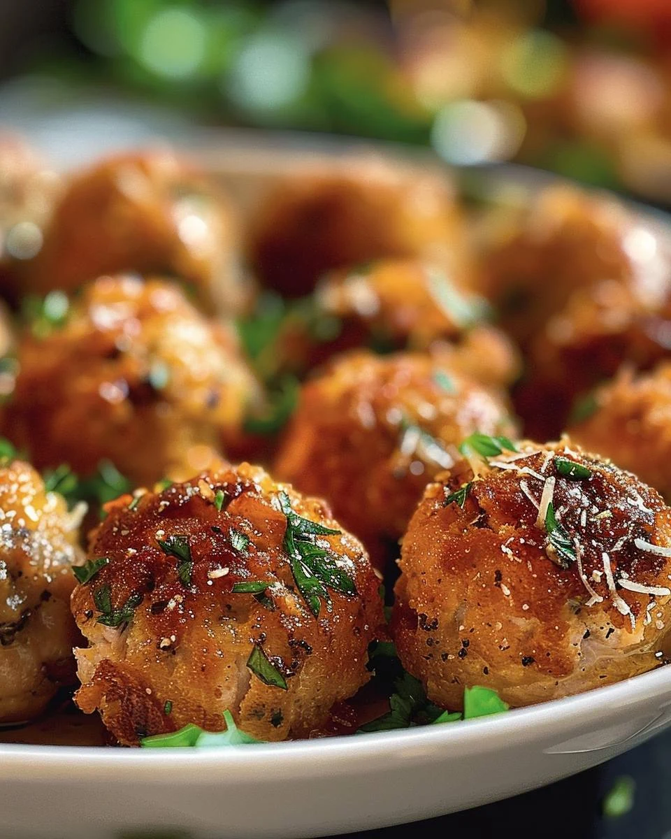 Delicious Chicken Meatballs Recipe for Easy Dinner finished dish