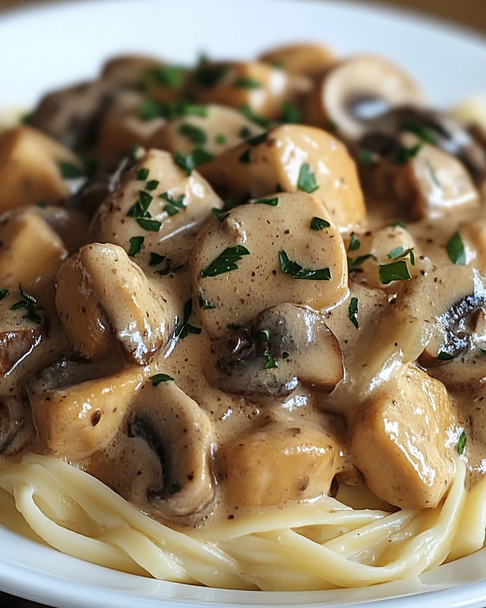 Delicious Chicken Mushroom Stroganoff Recipe