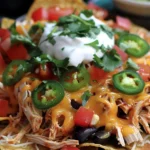 Delicious Chicken Nachos Recipe finished dish
