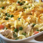 Delicious Chicken Noodle Casserole - Dont Lose This Recipe finished dish