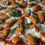 Delicious Chicken Parmesan Pizza Recipe You Must Try finished dish