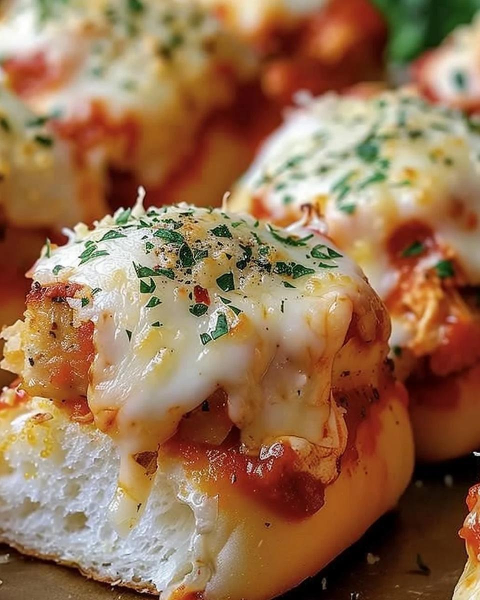 Delicious Chicken Parmesan Sliders for Any Occasion finished dish