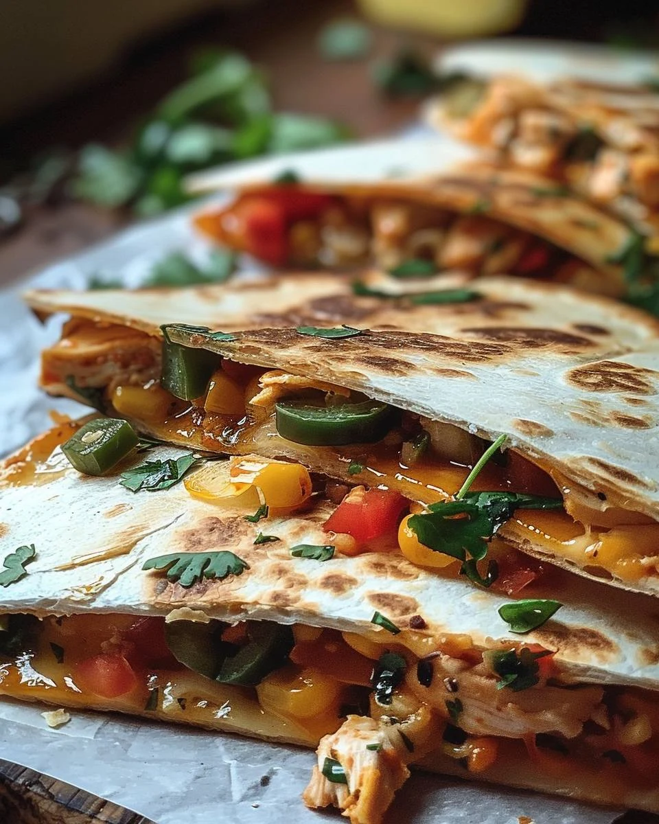 Delicious Chicken Quesadillas for Your Next Meal finished dish