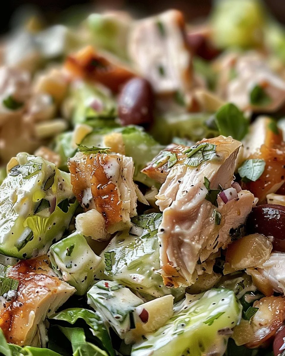 Delicious Chicken Waldorf Salad Recipe You’ll Love finished dish