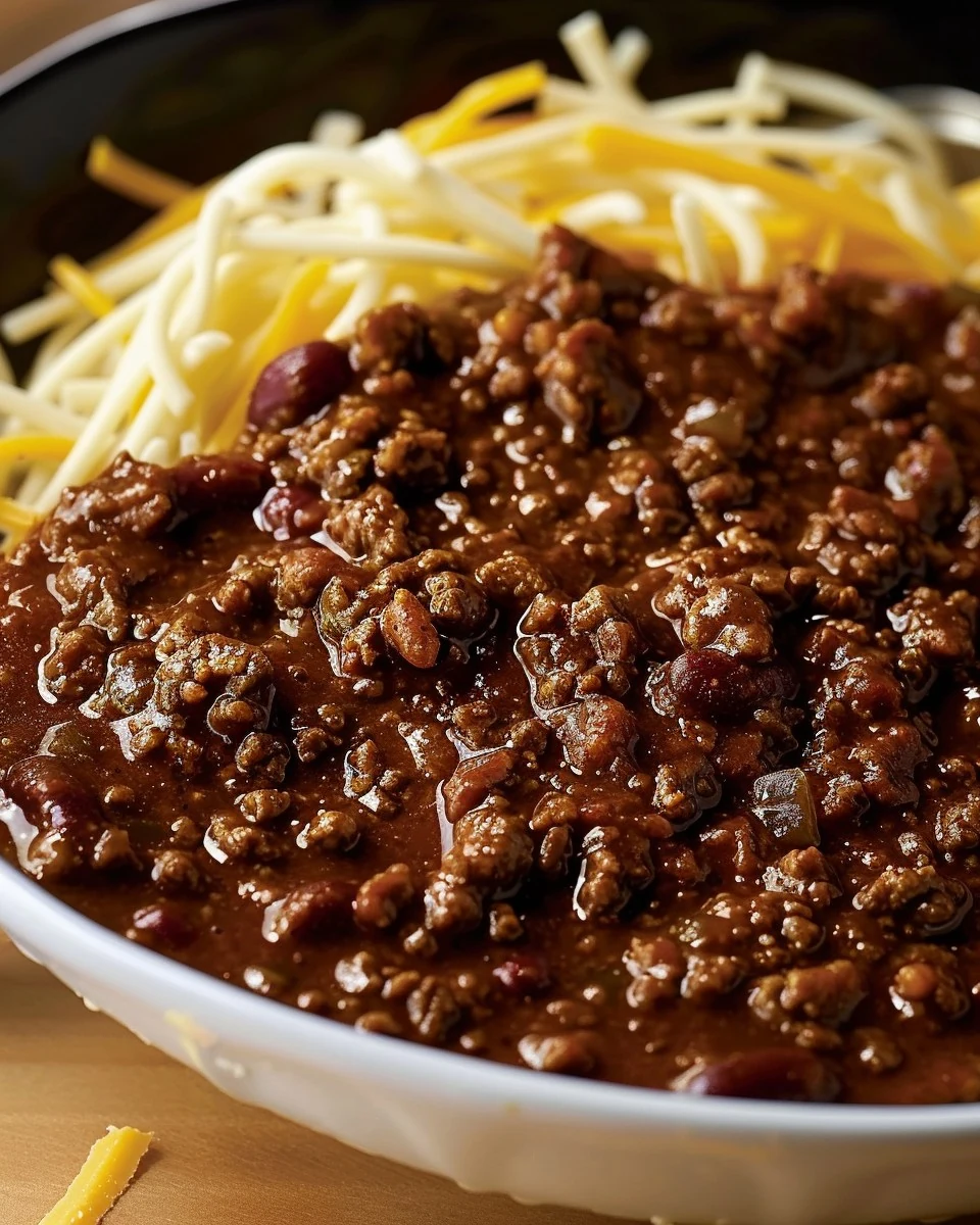 Delicious Cincinnati Chili Recipe finished dish