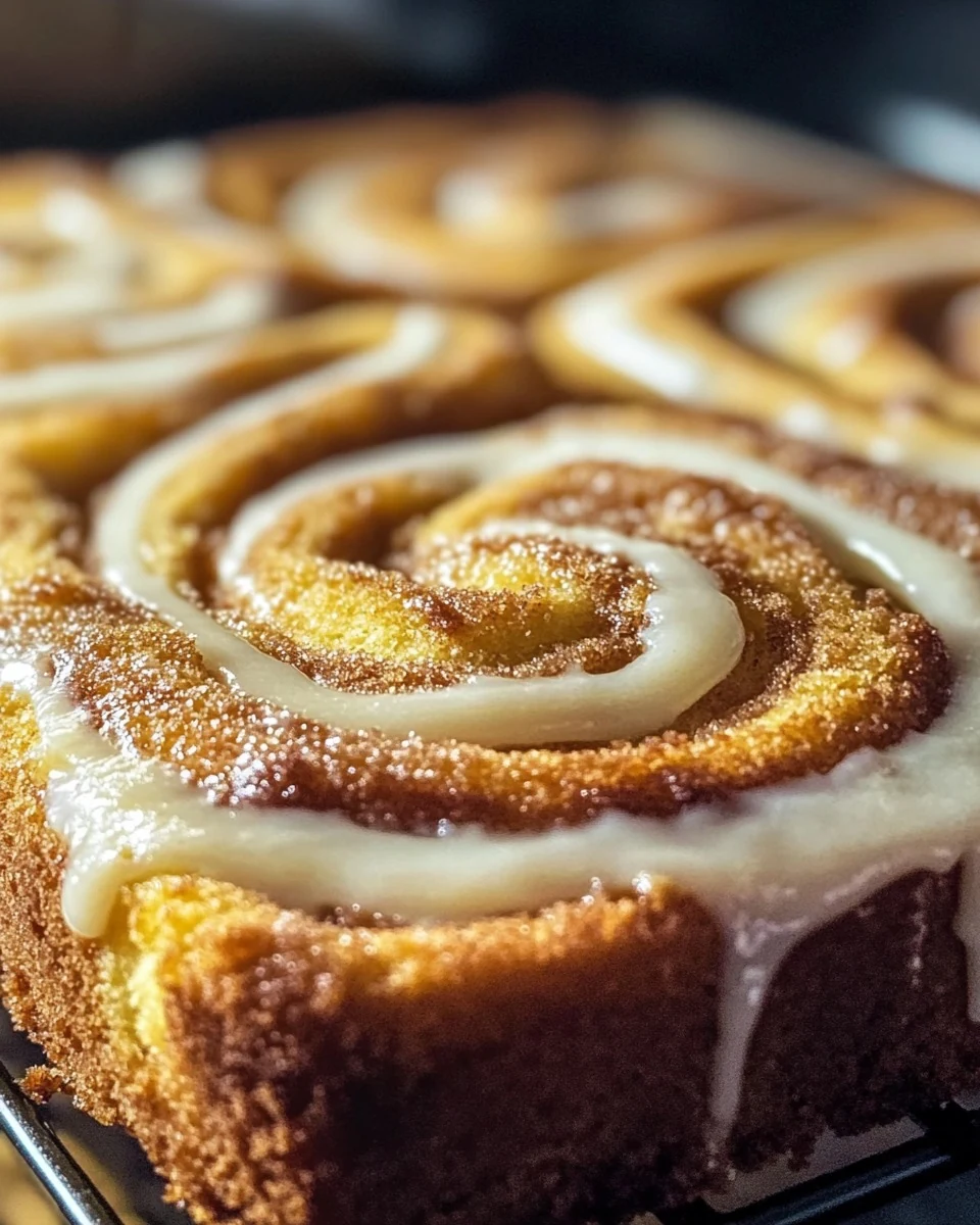 Delicious Cinna-Bun Cake in the Oven Recipe