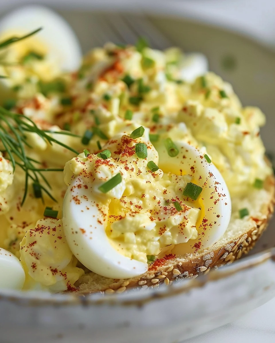 Delicious Classic Egg Salad Recipe You’ll Love finished dish