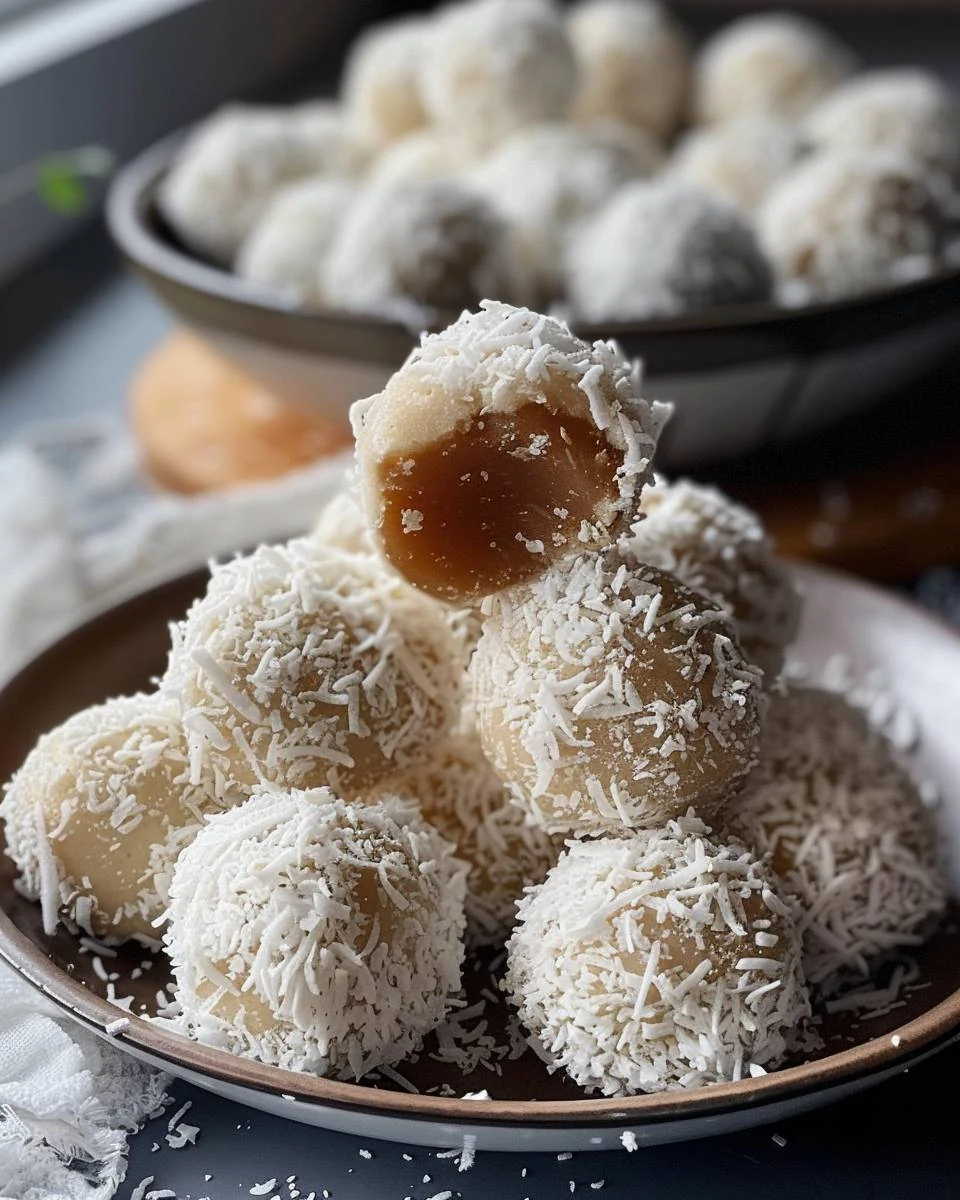 Delicious Coconut Snowballs Recipe in 15 Minutes finished dish