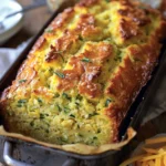 Delicious Courgette Cheddar Cornbread Recipe finished dish