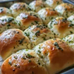 Delicious Cream Cheese Herb and Garlic Buns Recipe finished dish