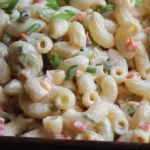 Delicious Creamy Macaroni Salad Recipe You’ll Love finished dish