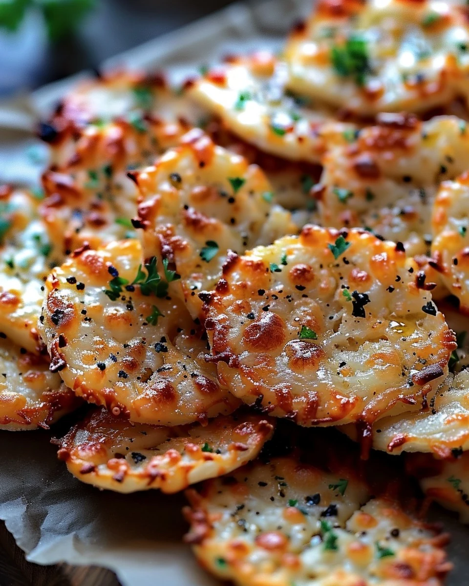 Delicious CRISPY GARLIC BREAD RITZ BITS DELIGHT Recipe finished dish