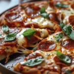 Delicious Crustless Pizza Recipe for Low-Carb Lovers finished dish