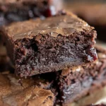 Delicious Dr Pepper Brownies Recipe finished dish