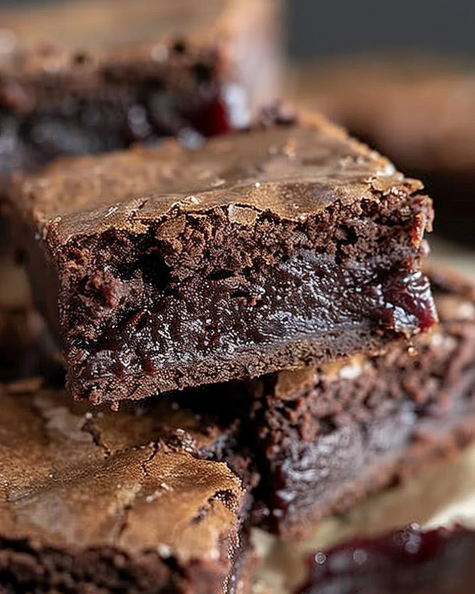 Delicious Dr Pepper Brownies Recipe finished dish