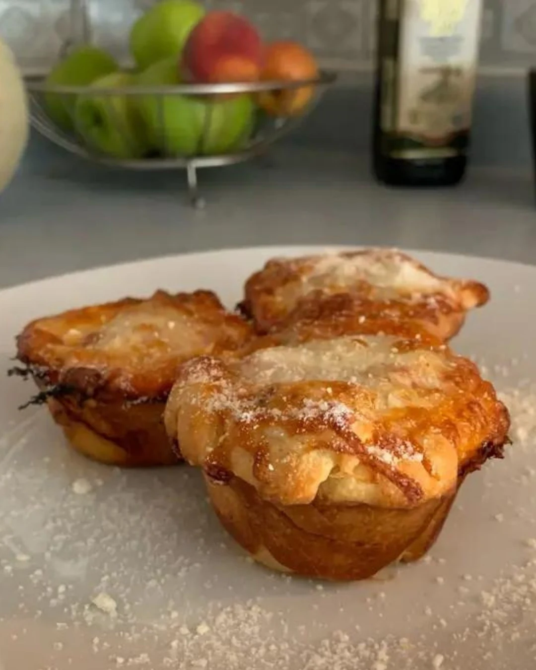 Delicious Easy Sausage Breakfast Muffins Recipe finished dish