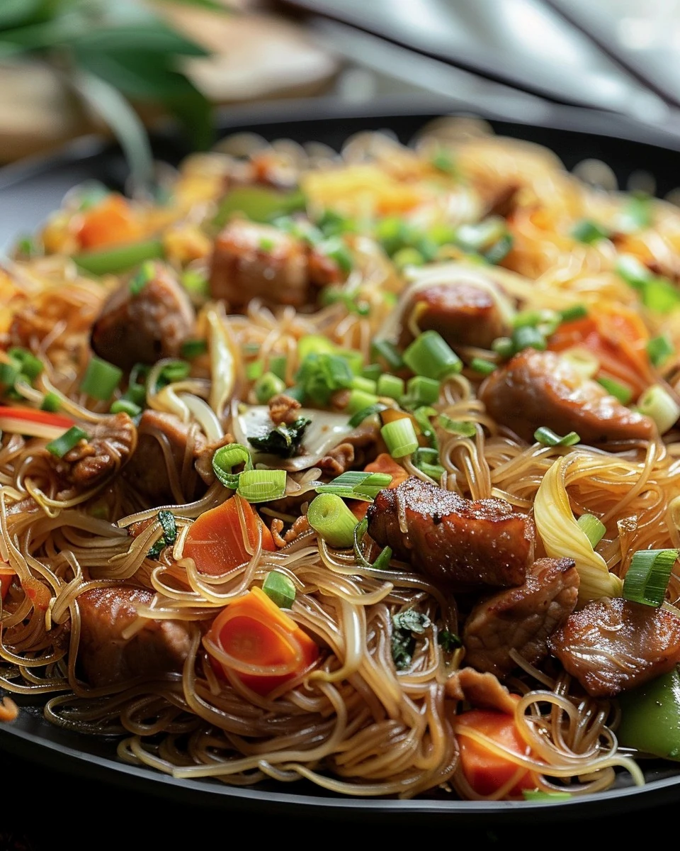 Delicious Filipino Pancit Recipe You Can Make at Home finished dish