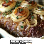Delicious French Onion Meatloaf Recipe You’ll Love finished dish