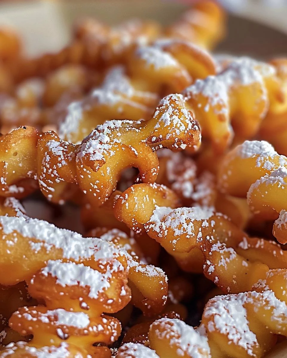 Delicious Funnel Cake Fries Recipe in Minutes finished dish