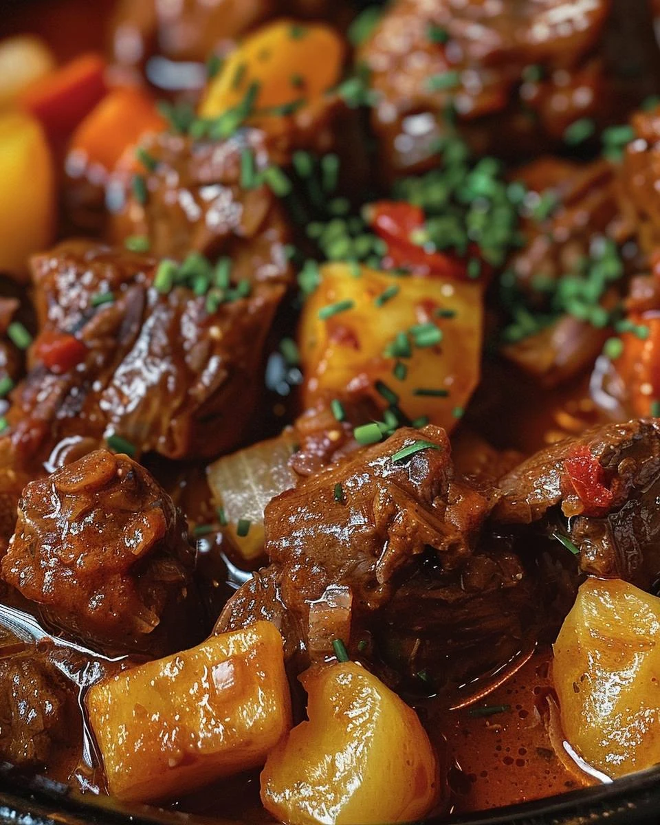 Delicious German Goulash Recipe for Cozy Nights finished dish