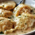 Delicious Grandmas Southern-Style Chicken n Dumplings finished dish