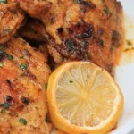 Delicious Greek Lemon Chicken Thighs Recipe finished dish