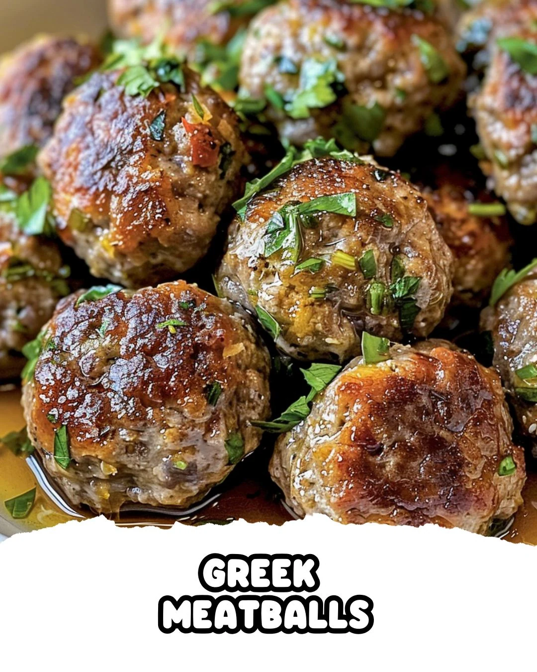 Delicious Greek Meatballs Recipe in Just 25 Minutes finished dish