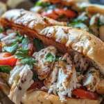 Delicious Greek-Style Chicken Sandwiches Recipe finished dish