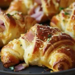 Delicious Ham and Cheese Crescent Rolls Recipe finished dish