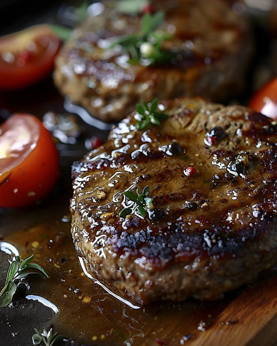 Delicious Hamburger Steak Recipe for a Hearty Meal finished dish