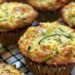 Delicious Healthy Zucchini Muffin Recipe for Guilt-Free Snacking finished dish