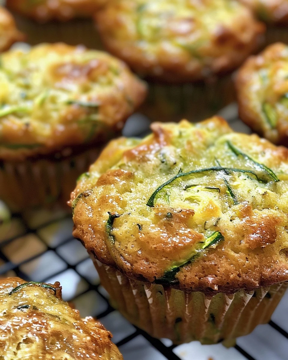 Delicious Healthy Zucchini Muffin Recipe for Guilt-Free Snacking finished dish