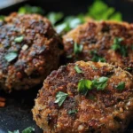 Delicious Homemade Beef Rissoles Recipe finished dish