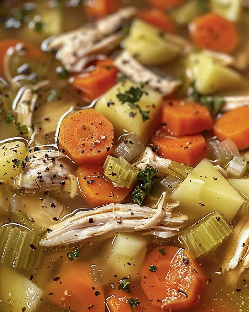 Delicious Homemade Chicken Soup Recipe for Comfort finished dish