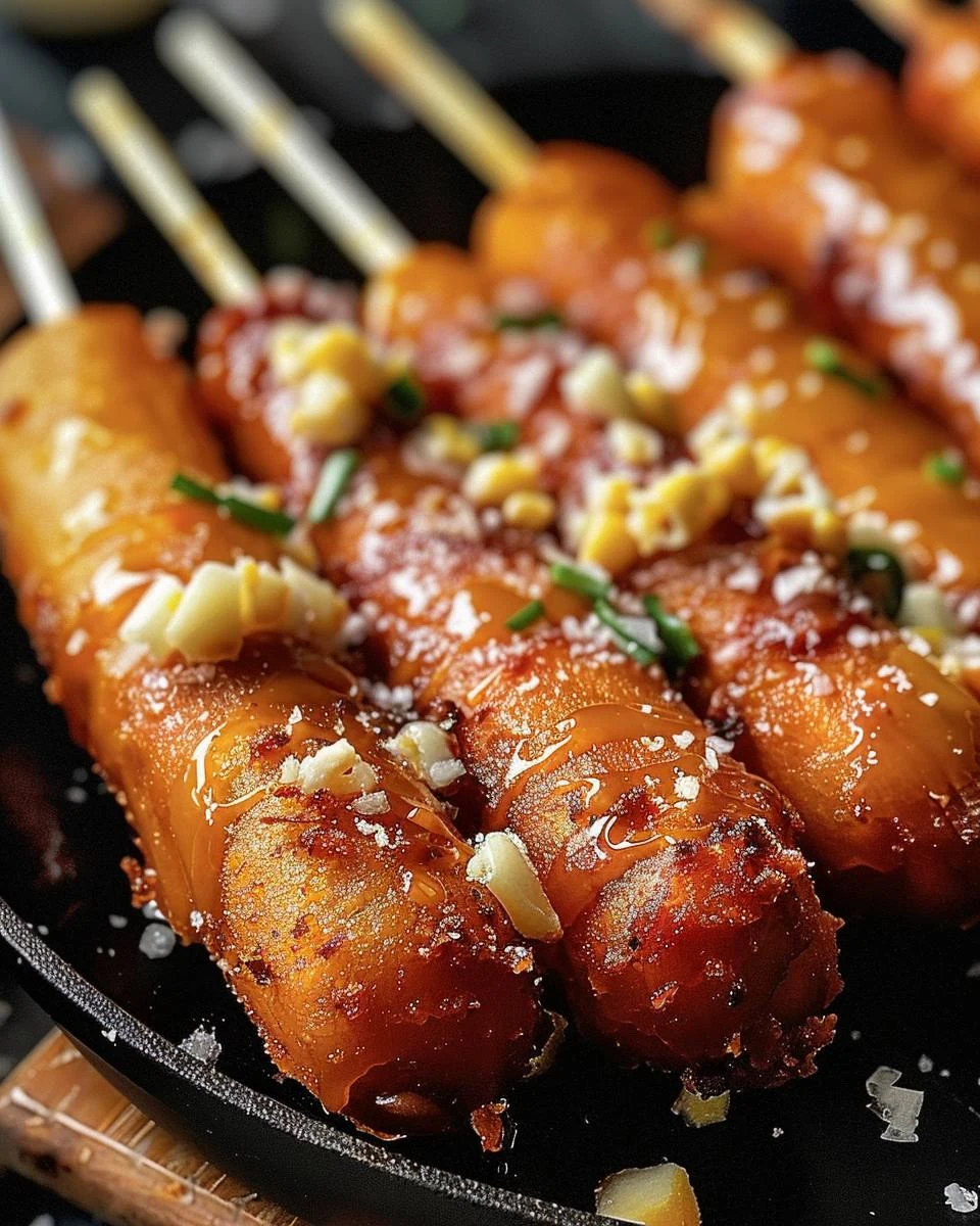 Delicious Homemade Corn Dogs Recipe finished dish