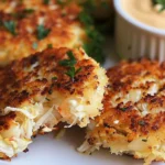 Delicious Homemade Crab Cakes Recipe finished dish