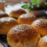 Delicious Homemade Hamburger Buns Recipe finished dish