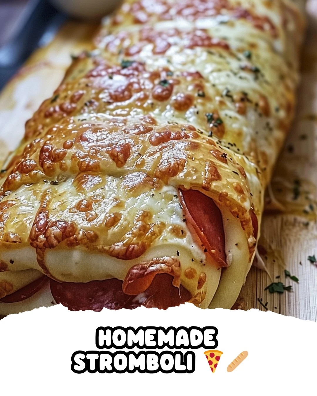 Delicious Homemade Stromboli Recipe You’ll Love finished dish