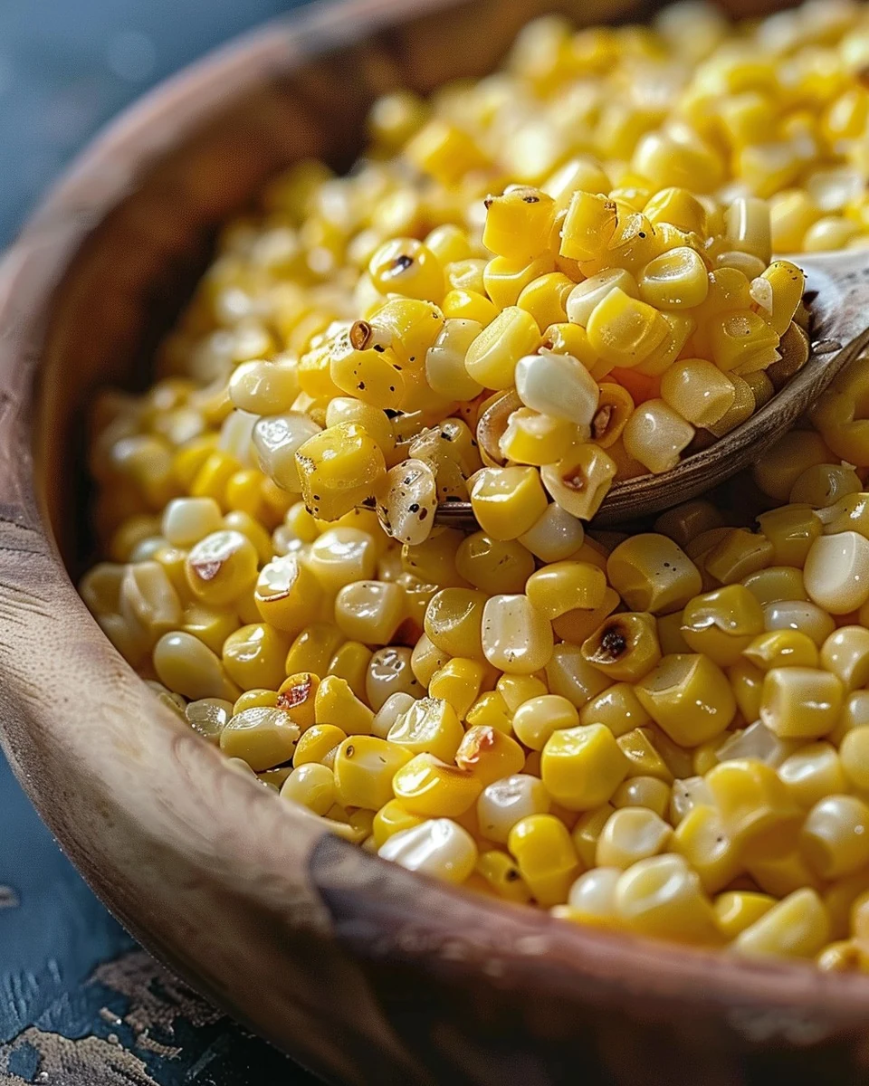 Delicious Honey Butter Skillet Corn Recipe finished dish