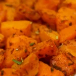 Delicious Honey Roasted Butternut Squash with Cranberries and Feta Recipe finished dish