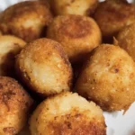 Delicious Italian Arancini Rice Balls Recipe finished dish